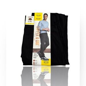 Copper and Oak Supply Co Utility
Pants Men 32X32 Color Black Straight
Fit Tech